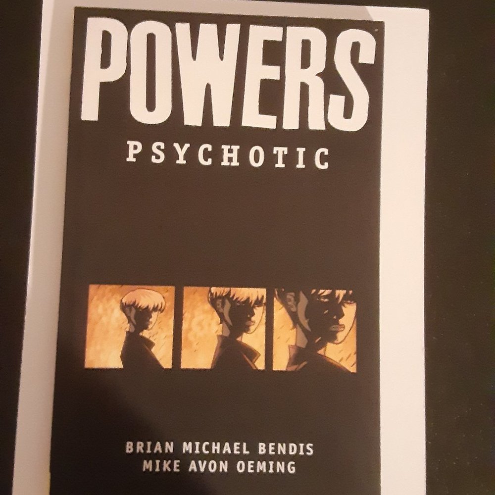 POWERS:VOLUME 9:PSYCHOTIC  FIRST PRINT Eisner Award-winning series